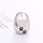 Les urnes imperméables d'animal familier Egg l'argent qui respecte l'environnement de forme/noir/couleur or de Rose fournisseur