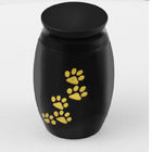 Les urnes adaptées aux besoins du client d'animal familier de logo pèsent 300g la taille 7,2 * 4.5cm pour de petits animaux fournisseur