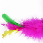 La taille colorée de jouet de baguette magique d'énigme de plume de chat de cheveux de lapin a adapté ODM/OEM aux besoins du client Accpeted fournisseur