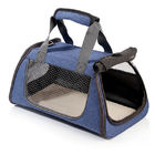 Le chiot de couleur de bleu marine portent le sac, capacité lavable de sac de voyage de chien grande fournisseur