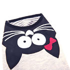 Chats confortables portant le matériel tricoté flexible professionnel de tissu de vêtements fournisseur