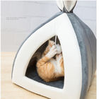 Chauffez le petit lit de chat d'animal familier/le lit pliant de caverne Chambre de chaton pour l'hiver fournisseur