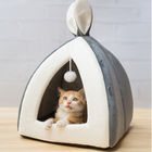 Chauffez le petit lit de chat d'animal familier/le lit pliant de caverne Chambre de chaton pour l'hiver fournisseur
