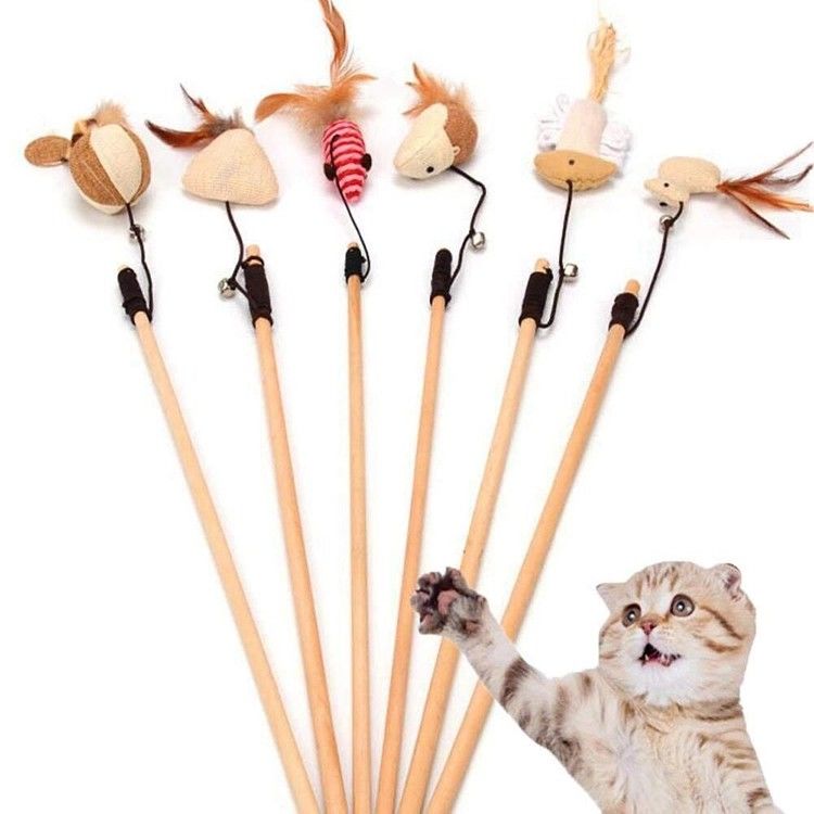 Taille matérielle de chat d'énigme de sisal en bois mignon de jouet adaptée aux besoins du client pour le chien/chat fournisseur