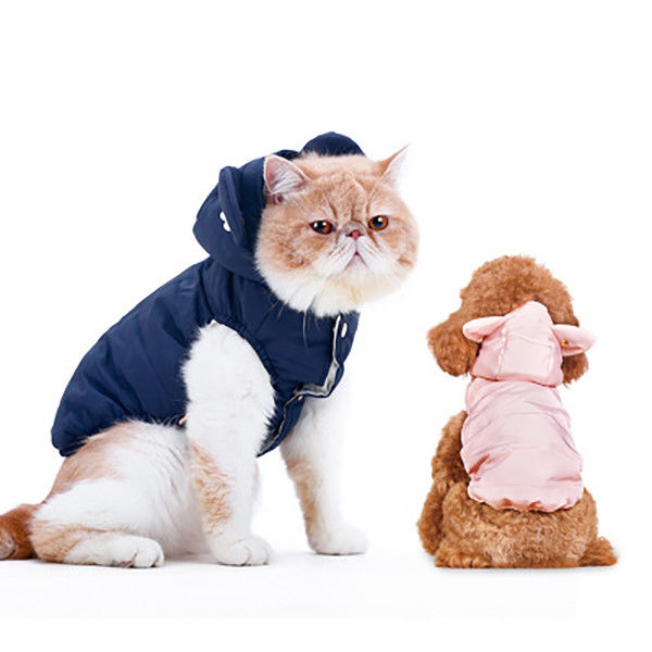 Pesez les vêtements de port de bébé du chat 150g des tailles bleue/rose de la couleur 2 pour l'hiver fournisseur