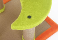 Cadre de s'élever de chaton de quatre histoires vert/couleur orange belle avec le belvédère fournisseur
